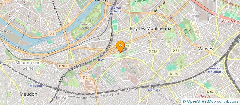 localisation de l'entreprise ENGUERRAN à ISSY-LES-MOULINEAUX