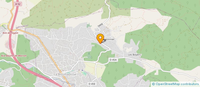 localisation de l'entreprise ENGY INTERNATIONAL  LA BOUILLADISSE