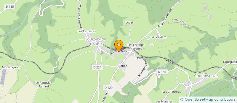 localisation de l'entreprise ENHED  LOUROUX-DE-BOUBLE