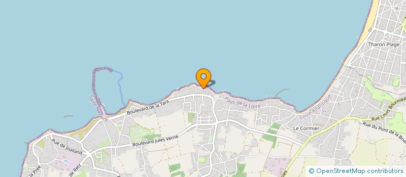 localisation de l'entreprise ENIA à LA PLAINE-SUR-MER