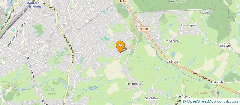 localisation de l'entreprise ENIA CLEAN  SAINT-VALLIER