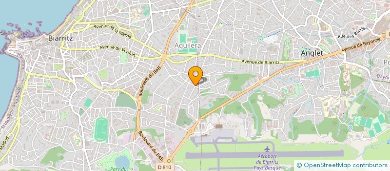 localisation de l'entreprise ENIA DA à BIARRITZ