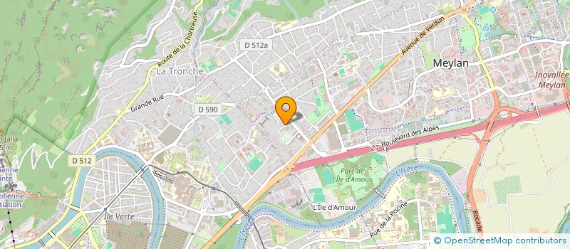 localisation de l'entreprise ENIAHPIT  MEYLAN
