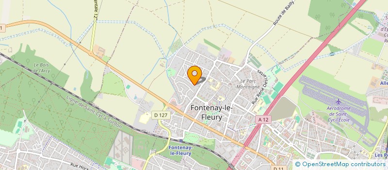 localisation de l'entreprise ENICO à FONTENAY-LE-FLEURY