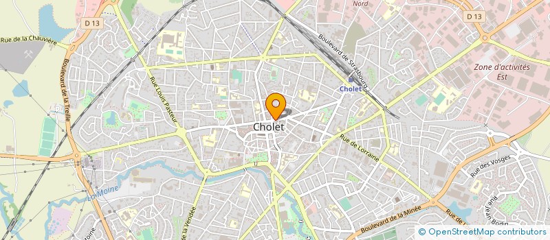 localisation de l'entreprise ENIDAN à CHOLET
