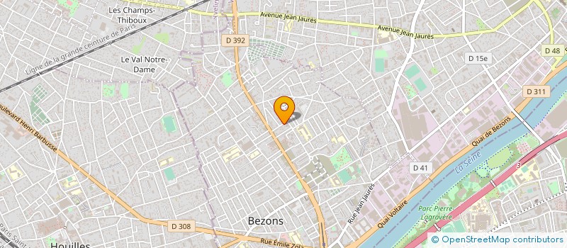 localisation de l'entreprise ENIDUAL à BEZONS