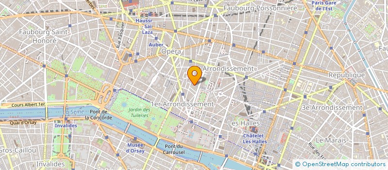 localisation de l'entreprise ENIES  PARIS