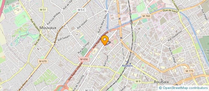 localisation de l'entreprise ENIGAMI à TOURCOING