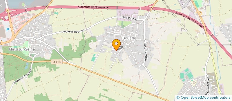 localisation de l'entreprise ENIGMA 78  BOUAFLE