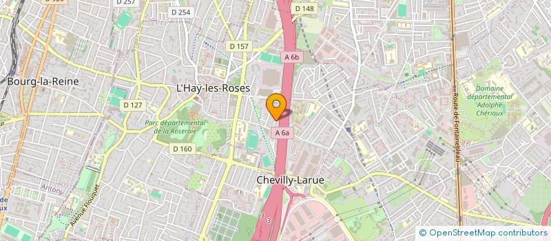 localisation de l'entreprise ENIGMA  L'HAY-LES-ROSES