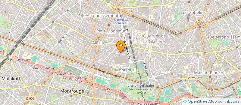 localisation de l'entreprise ENIGMA B  PARIS