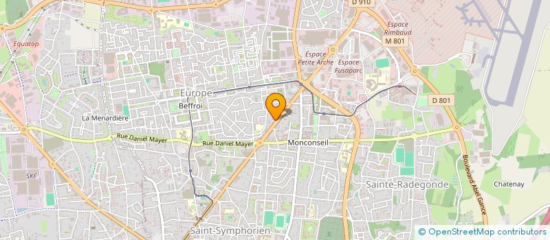 localisation de l'entreprise ENIGMATIK  TOURS