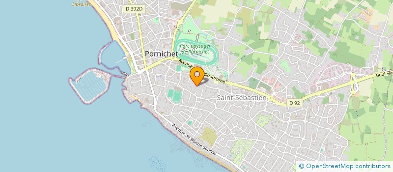 localisation de l'entreprise ENILAB à PORNICHET