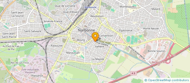 localisation de l'entreprise ENILAB à NARBONNE