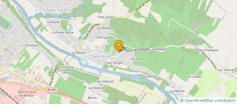 localisation de l'entreprise ENILEME 27  SAINT-BRICE