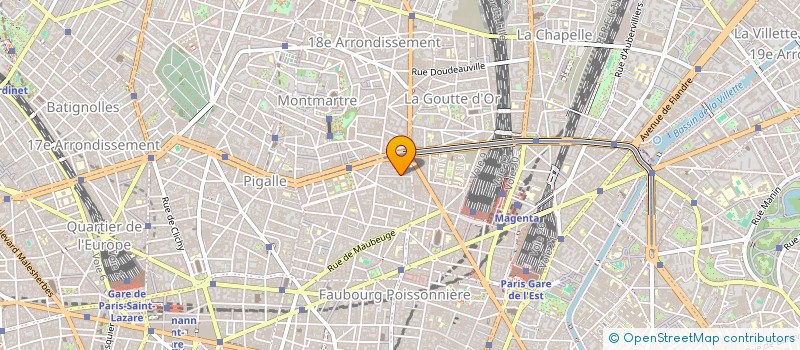 localisation de l'entreprise ENILOC à PARIS