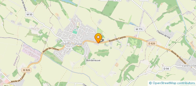 localisation de l'entreprise ENINVEST31  DREMIL-LAFAGE