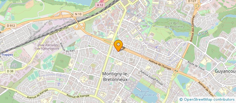 localisation de l'entreprise ENIOKA SAS à MONTIGNY-LE-BRETONNEUX
