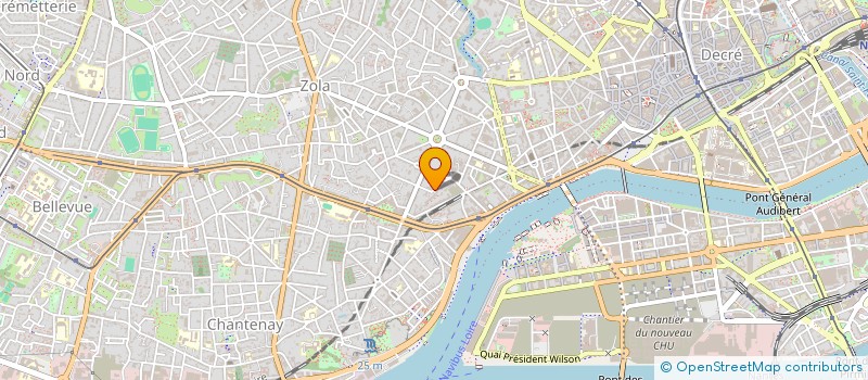 localisation de l'entreprise ENIRAM IMMO  NANTES