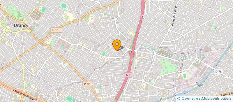 localisation de l'entreprise ENIRYS à DRANCY