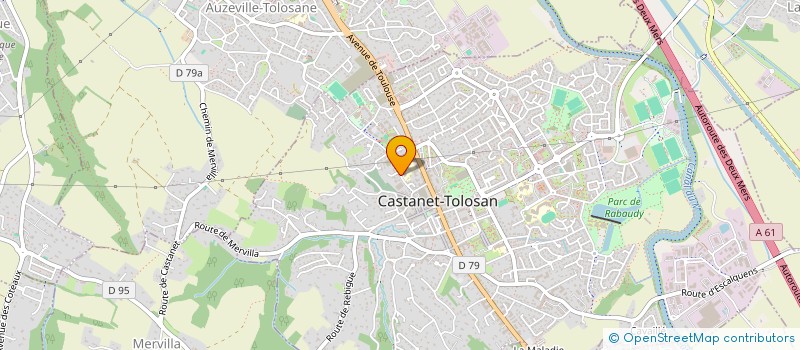 localisation de l'entreprise ENIS CONSULTING à CASTANET-TOLOSAN