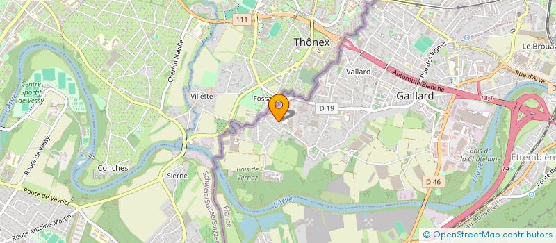 localisation de l'entreprise ENIS DECOR  GAILLARD