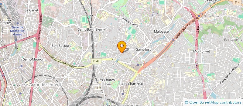 localisation de l'entreprise ENISO à MARSEILLE