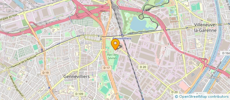 localisation de l'entreprise ENITO à GENNEVILLIERS