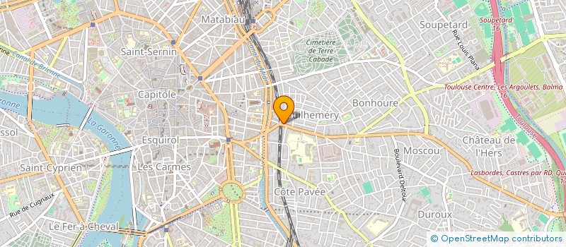 localisation de l'entreprise ENIVEST à TOULOUSE