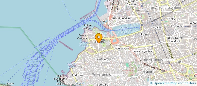 localisation de l'entreprise ENIVRE à MARSEILLE