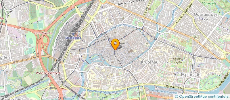 localisation de l'entreprise ENIXE à STRASBOURG