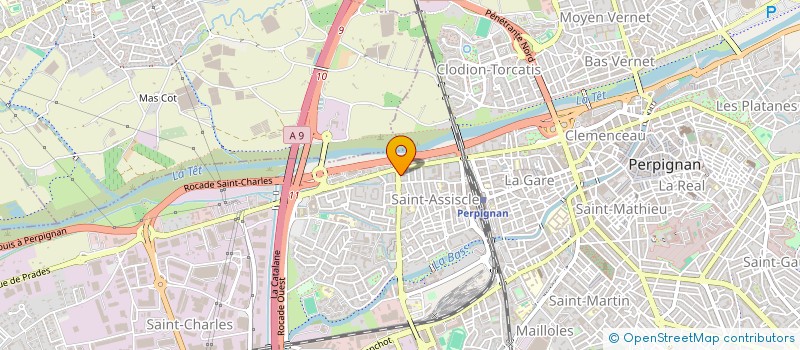 localisation de l'entreprise ENJ CONCEPT ET PATRIMOINE  PERPIGNAN