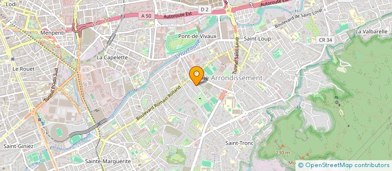 localisation de l'entreprise ENJALBERT R.MP. à MARSEILLE