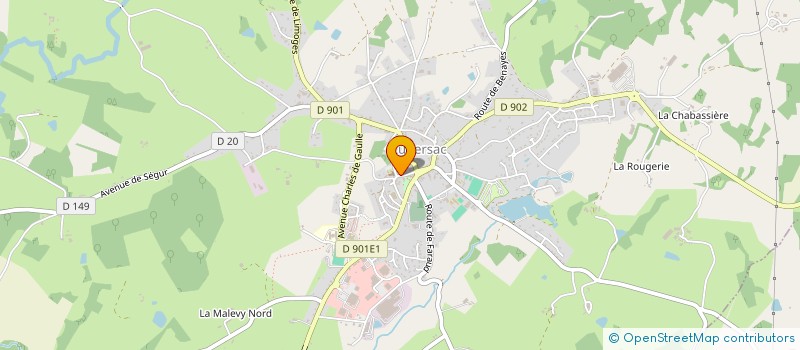 localisation de l'entreprise ENJALIMI  LUBERSAC