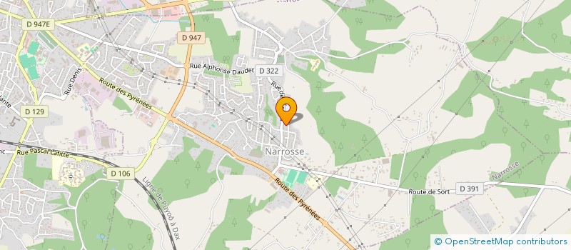 localisation de l'entreprise ENJEANISA  NARROSSE