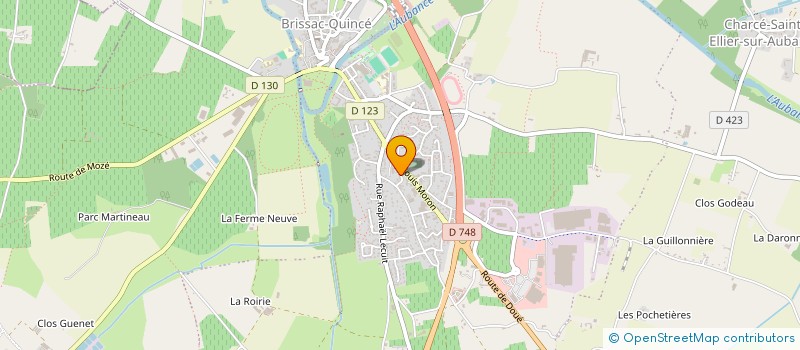 localisation de l'entreprise ENJEU à BRISSAC LOIRE AUBANCE