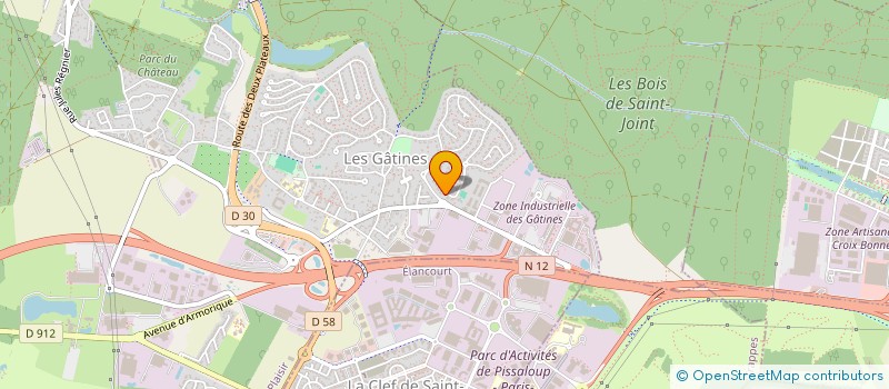 localisation de l'entreprise ENJEUMAJEUR à PLAISIR