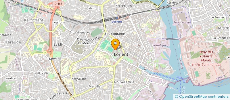 localisation de l'entreprise ENJEUX  LORIENT