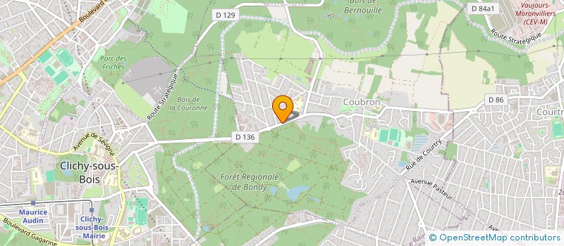 localisation de l'entreprise ENJEUX EJE  COUBRON