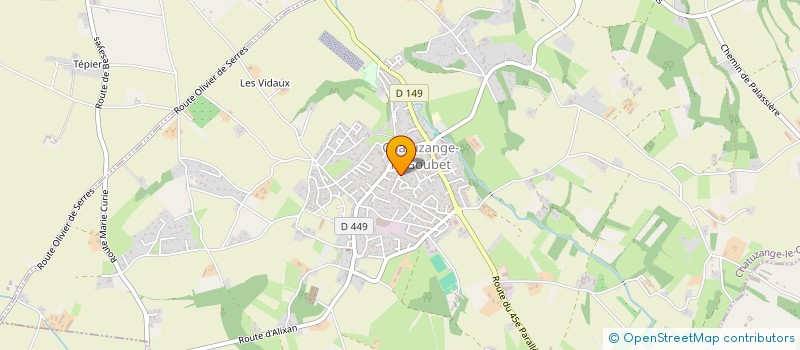 localisation de l'entreprise ENJEUX FORMATION à CHATUZANGE-LE-GOUBET