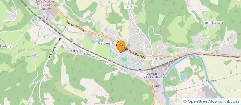 localisation de l'entreprise ENJK BRIOT  LE LARDIN-SAINT-LAZARE