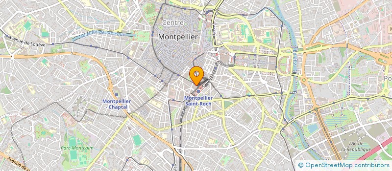localisation de l'entreprise ENJO 34 à MONTPELLIER