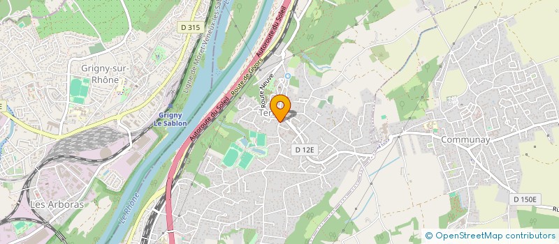 localisation de l'entreprise ENJOUEUSES TROPHY  TERNAY