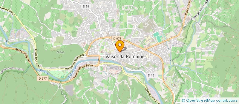 localisation de l'entreprise ENJOUEZ-VOUS à VAISON-LA-ROMAINE
