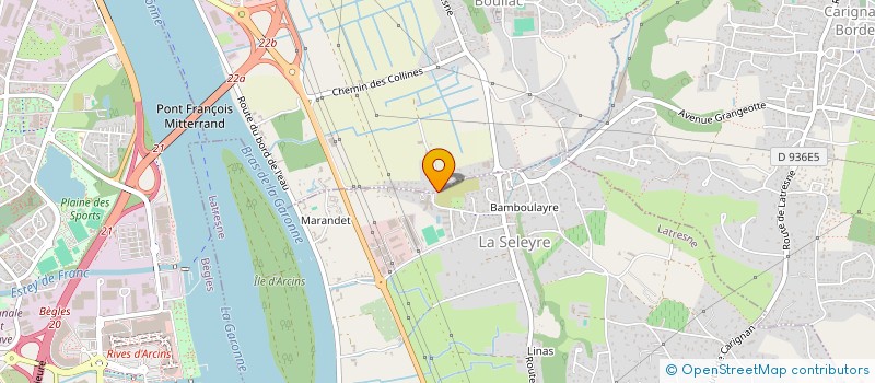 localisation de l'entreprise ENJOY 40  BOULIAC