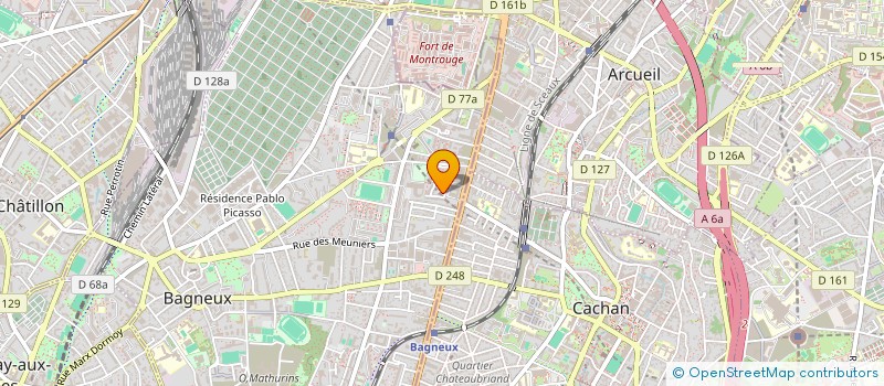 localisation de l'entreprise ENJOY CONSULTING à BAGNEUX