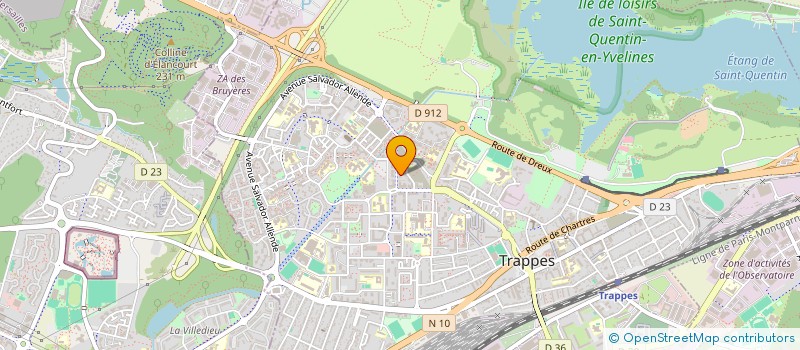 localisation de l'entreprise ENJOY HAYATT  TRAPPES