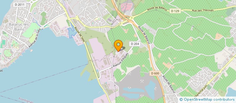 localisation de l'entreprise ENJOY INVEST à FRONTIGNAN