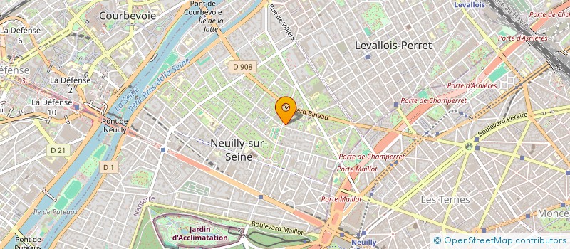 localisation de l'entreprise ENJOY LOCAL à NEUILLY-SUR-SEINE