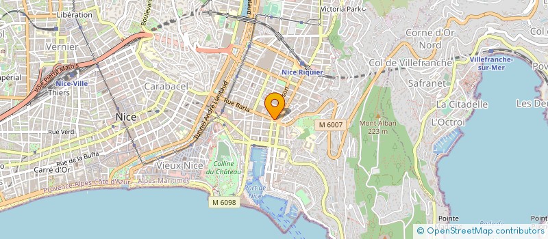 localisation de l'entreprise ENJOY MADIBA CHARTER à NICE